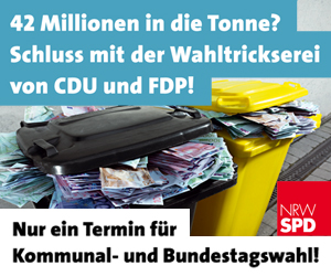 Schluß mit den Wahltricks von CDU und FDP